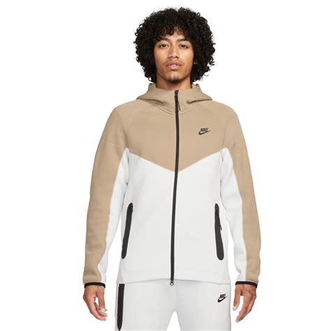 beige nike tech broek|nike tech fleece hoodie.